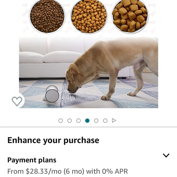 Mobile Full HD Pet Camera with Treat Dispenser, Interactive Toy for Dog - Picture 2 of 4